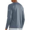 image:imageNORTHYARD Mens Sun Protection Shirts UPF 50 Long Sleeve Swim Rash Guard Shirt Running Workout Athletic Hiking UV FishingCloud