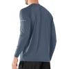 image:imageNORTHYARD Mens Sun Protection Shirts UPF 50 Long Sleeve Swim Rash Guard Shirt Running Workout Athletic Hiking UV FishingCoolgrey