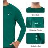 image:imageNORTHYARD Mens Sun Protection Shirts UPF 50 Long Sleeve Swim Rash Guard Shirt Running Workout Athletic Hiking UV FishingEvergreen