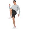 image:imageNORTHYARD Mens Sun Protection Shirts UPF 50 Long Sleeve Swim Rash Guard Shirt Running Workout Athletic Hiking UV FishingGreyheather