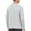 image:imageNORTHYARD Mens Sun Protection Shirts UPF 50 Long Sleeve Swim Rash Guard Shirt Running Workout Athletic Hiking UV FishingGreyheather