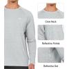 image:imageNORTHYARD Mens Sun Protection Shirts UPF 50 Long Sleeve Swim Rash Guard Shirt Running Workout Athletic Hiking UV FishingGreyheather