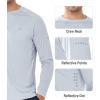 image:imageNORTHYARD Mens Sun Protection Shirts UPF 50 Long Sleeve Swim Rash Guard Shirt Running Workout Athletic Hiking UV FishingLightgrey