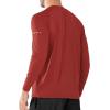image:imageNORTHYARD Mens Sun Protection Shirts UPF 50 Long Sleeve Swim Rash Guard Shirt Running Workout Athletic Hiking UV FishingRedochre