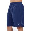 image:imageNORTHYARD Mens 10 Athletic Basketball Shorts with Zipper Pockets Quick Dry Lightweight Running Workout Gym Tennis ShortsDark Blue