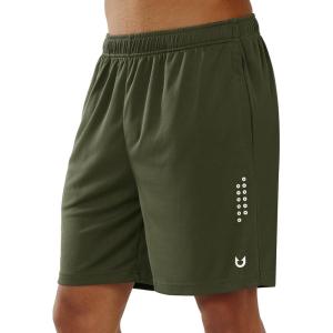 image:imageNORTHYARD Mens 5710 Athletic Basketball Shorts Workout Gym Quick Dry Shorts Lightweight Mesh Running Shorts TennisArmygreen