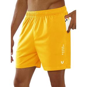 image:imageNORTHYARD Mens 5710 Athletic Basketball Shorts Workout Gym Quick Dry Shorts Lightweight Mesh Running Shorts TennisGold