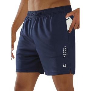image:imageNORTHYARD Mens 5710 Athletic Basketball Shorts Workout Gym Quick Dry Shorts Lightweight Mesh Running Shorts TennisNavy