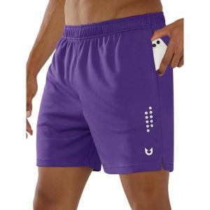 image:imageNORTHYARD Mens 5710 Athletic Basketball Shorts Workout Gym Quick Dry Shorts Lightweight Mesh Running Shorts TennisPurple