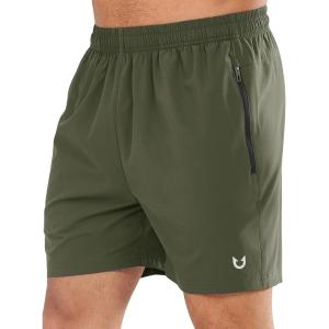 image:imageNORTHYARD Mens Athletic Running Shorts Quick Dry Workout Shorts Lightweight Sports Gym Basketball 7 9 5 Tennis HikingArmygreen