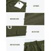 image:imageNORTHYARD Mens 7 Athletic Running Shorts with Zipper Pockets Quick Dry Lightweight Workout Gym ShortArmy Green