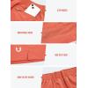 image:imageNORTHYARD Mens 7 Athletic Running Shorts with Zipper Pockets Quick Dry Lightweight Workout Gym ShortRed Clay