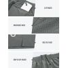 image:imageNORTHYARD Mens 7 Athletic Running Shorts with Zipper Pockets Quick Dry Lightweight Workout Gym ShortSmoke Grey