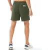 image:imageNORTHYARD Mens Athletic Running Shorts Gym Workout Shorts 7 9 5 Quick Dry Lightweight Sports Basketball Exercise TennisArmygreen