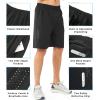 image:imageNORTHYARD Mens Athletic Running Shorts Gym Workout Shorts 7 9 5 Quick Dry Lightweight Sports Basketball Exercise TennisBlack