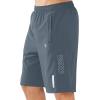 image:imageNORTHYARD Mens Athletic Running Shorts Gym Workout Shorts 7 9 5 Quick Dry Lightweight Sports Basketball Exercise TennisCoolgrey