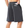 image:imageNORTHYARD Mens Athletic Running Shorts Gym Workout Shorts 7 9 5 Quick Dry Lightweight Sports Basketball Exercise TennisDarkgrey