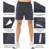 image:imageNORTHYARD Mens Athletic Running Shorts Gym Workout Shorts 7 9 5 Quick Dry Lightweight Sports Basketball Exercise TennisDarkgrey