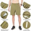 image:imageNORTHYARD Mens Athletic Running Shorts Gym Workout Shorts 7 9 5 Quick Dry Lightweight Sports Basketball Exercise TennisKhaki