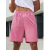 image:imageNORTHYARD Mens Athletic Running Shorts Gym Workout Shorts 7 9 5 Quick Dry Lightweight Sports Basketball Exercise TennisPowderpink