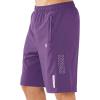 image:imageNORTHYARD Mens Athletic Running Shorts Gym Workout Shorts 7 9 5 Quick Dry Lightweight Sports Basketball Exercise TennisPurple
