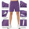 image:imageNORTHYARD Mens Athletic Running Shorts Gym Workout Shorts 7 9 5 Quick Dry Lightweight Sports Basketball Exercise TennisPurple