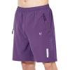 image:imageNORTHYARD Mens Athletic Running Shorts Gym Workout Shorts 7 9 5 Quick Dry Lightweight Sports Basketball Exercise TennisPurple