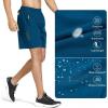 image:imageNORTHYARD Mens Athletic Running Shorts Gym Workout Shorts 7 9 5 Quick Dry Lightweight Sports Basketball Exercise TennisSeablue