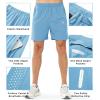 image:imageNORTHYARD Mens Athletic Running Shorts Gym Workout Shorts 7 9 5 Quick Dry Lightweight Sports Basketball Exercise TennisSkyblue
