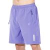 image:imageNORTHYARD Mens Athletic Running Shorts Gym Workout Shorts 7 9 5 Quick Dry Lightweight Sports Basketball Exercise TennisViolet