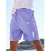 image:imageNORTHYARD Mens Athletic Running Shorts Gym Workout Shorts 7 9 5 Quick Dry Lightweight Sports Basketball Exercise TennisViolet