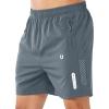 image:imageNORTHYARD Mens Athletic Running Shorts Gym Workout Shorts 7 9 5 Quick Dry Lightweight Sports Basketball Exercise TennisCoolgrey
