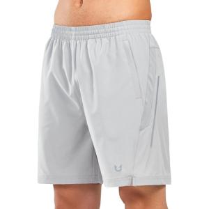 image:imageNORTHYARD Mens 7 Athletic Running Shorts with Zipper Pockets Quick Dry Lightweight Workout Gym ShortLight Grey