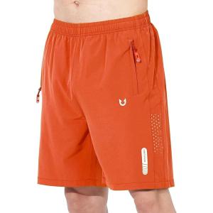 image:imageNORTHYARD Mens Athletic Running Shorts Gym Workout Shorts 7 9 5 Quick Dry Lightweight Sports Basketball Exercise TennisOrange