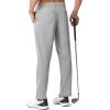 image:imageNORTHYARD Mens Golf Pants Stretch Work Dress Pant 303234 Quick Dry Lightweight Casual Flat Front Trouser with PocketsLightgrey