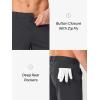 image:imageNORTHYARD Mens Golf Shorts Casual 9 Inch Lightweight Beach Work Dress Shorts with Pockets Elastic WaistDarkgrey
