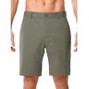 image:imageNORTHYARD Mens Golf Shorts Casual 9 Inch Lightweight Beach Work Dress Shorts with Pockets Elastic WaistGreensage