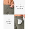 image:imageNORTHYARD Mens Golf Shorts Casual 9 Inch Lightweight Beach Work Dress Shorts with Pockets Elastic WaistGreensage