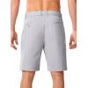 image:imageNORTHYARD Mens Golf Shorts Casual 9 Inch Lightweight Beach Work Dress Shorts with Pockets Elastic WaistLightgrey