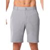 image:imageNORTHYARD Mens Golf Shorts Casual 9 Inch Lightweight Beach Work Dress Shorts with Pockets Elastic WaistLightgrey
