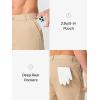 image:imageNORTHYARD Mens Golf Shorts Casual 9 Inch Lightweight Beach Work Dress Shorts with Pockets Elastic WaistLightkhaki
