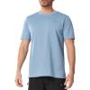 image:imageNORTHYARD Mens Graphic Cotton TShirt Short Sleeve Crew Neck Tee Shirts for Men Casual Work Outdoor Soft Relaxed FitBlue Stone