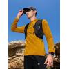image:imageNORTHYARD Mens Running Hoodie Lightweight Fleece Workout Gym Hooded Sweatshirts Long Sleeve Cold Weather Athletic PulloverBrown
