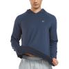 image:imageNORTHYARD Mens Running Hoodie Lightweight Fleece Workout Gym Hooded Sweatshirts Long Sleeve Cold Weather Athletic PulloverDarkgrey