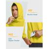 image:imageNORTHYARD Mens Running Hoodie Lightweight Fleece Workout Gym Hooded Sweatshirts Long Sleeve Cold Weather Athletic PulloverLemonyellow