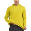 image:imageNORTHYARD Mens Running Hoodie Lightweight Fleece Workout Gym Hooded Sweatshirts Long Sleeve Cold Weather Athletic PulloverLemonyellow