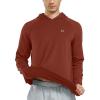image:imageNORTHYARD Mens Running Hoodie Lightweight Fleece Workout Gym Hooded Sweatshirts Long Sleeve Cold Weather Athletic PulloverWine