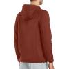 image:imageNORTHYARD Mens Running Hoodie Lightweight Fleece Workout Gym Hooded Sweatshirts Long Sleeve Cold Weather Athletic PulloverWine