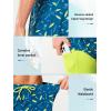 image:imageNORTHYARD Mens Swim Trunks 2 in 1 Swimsuit Swim Shorts Quick Dry 7 Board Short Beach Bathing Swimming Swimwear with PocketsBluesurfboard