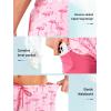 image:imageNORTHYARD Mens Swim Trunks 2 in 1 Swimsuit Swim Shorts Quick Dry 7 Board Short Beach Bathing Swimming Swimwear with PocketsFlamingo